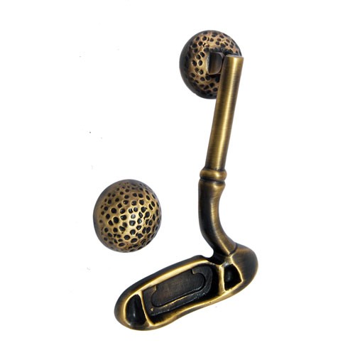 "Golf" Brass Door Knocker 